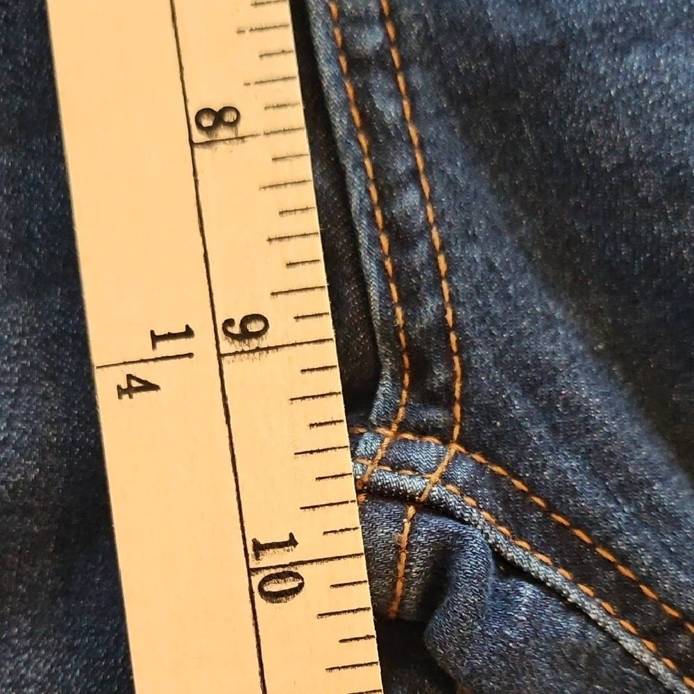 Wax Jean Women's  Blue Denim Jeans  Size 7/28 - Picture 5 of 6